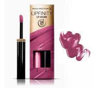 Max Factor Duo Lipstick Lipfinity Holding 24h 330 Essential Burgundy New
