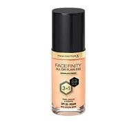 Max Factor Facefinity 3-in-1 All Day Flawless Foundation, SPF 20, Crystal Beige, 200 g