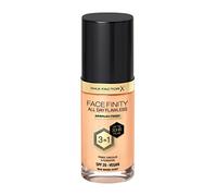 Max Factor Facefinity 3-in-1 All Day Flawless Liquid Foundation, SPF 20 - 44 Warm Ivory, 30 ml