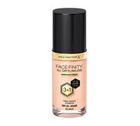 Max Factor Facefinity 3-in-1 All Day Flawless Liquid Foundation, SPF 20 - 55 Beige (Packaging May Vary)