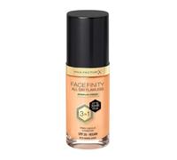 Max Factor Facefinity 3-in-1 All Day Flawless Liquid Foundation, SPF 20 - 70 Warm Sand, 30 ml