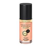 Max Factor Facefinity 3-in-1 All Day Flawless Liquid Foundation, SPF 20 - 80 Bronze (Packaging May Vary)