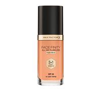 Max Factor Facefinity 3-in-1 All Day Flawless Liquid Foundation, SPF 20 - 81 Light Toffee, 30 ml