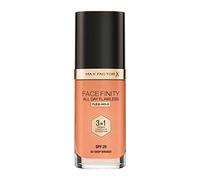Max Factor Facefinity 3-in-1 All Day Flawless Liquid Foundation, SPF 20 - 82 Deep Bronze, 30 ml