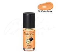 Max Factor Facefinity 3 in 1 Primer Concealer & Foundation W78 Warm