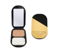Max Factor Facefinity Refillable Compact Foundation, 001 Porcelain, Full Coverage, Flawless Matte Finish, Lightweight and Breathable, Blends Seamlessly, All Day Wear, SPF 20, Refillable, 10g