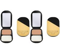 Max Factor Facefinity Refillable Compact Foundation, 040 Creamy Ivory, Full Coverage, Flawless Matte Finish, Lightweight and Breathable, Blends Seamlessly, All Day Wear, SPF 20, Refillable, 10g