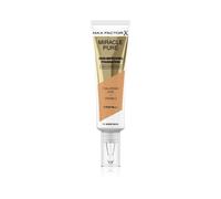Max Factor Miracle Pure Liquid Foundation, Warm Sand, Full Coverage, Flawless and Radiant Finish, Lightweight Formula, Smudge Resistant, Non Pore-Clogging, Fragrance Free, 35ml