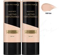 MAX FACTOR Lasting Performance Liquid Foundation 35ml - 100 Fair PACK OF 2