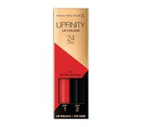 Max Factor Lipfinity So Delightful, Long-Lasting, Two Step Lipstick, Vibrant Colour, Hydrating, Lasts 24 Hrs, Matte Lip Colour With Glossy Top Coat, 4.2g