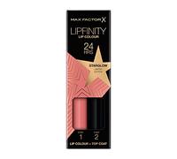 Max Factor Lipfinity Star Glow, Long-Lasting, Two Step Lipstick, Vibrant Colour, Hydrating, Lasts 24 Hrs, Matte Lip Colour With Glossy Top Coat, 4.2g