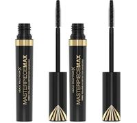 Max Factor Masterpiece Black Black Mascara Defining and Volumising Liquid Eye Cosmetic Brush X1 X1 Max Standard Female Eyelash 1 Mu (Pack of 2)