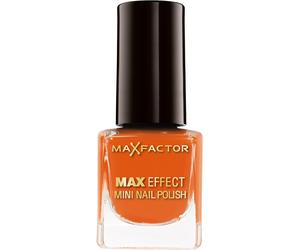 Max Factor Max Effect Mini Nail Polish, 25 Bright Orange 4.5ml
