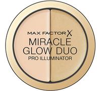 Max Factor Miracle Glow Duo Pro Illuminator, Creamy Highlighter, 10 - Light