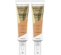 Max Factor Miracle Pure Foundation, Warm Sand 70 (Pack of 2)