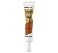 Max Factor Miracle Pure Golden Glow Liquid Bronzer 002 Medium to Deep, Sun-Kissed Skin All Year Round, Infused with Hylauronic Acid & Squalene, Creamy Formula, Vegan