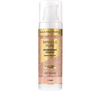 Max Factor Miracle Pure Hydratint Essence Moisturising Makeup with Light Coverage, 71% Water-based, with Micro Capsule Pigments, 30 ml, Colour 1 Fair