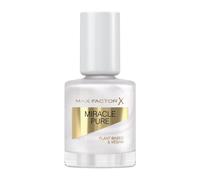 Max Factor Miracle Pure Nail Polish, Opal Coat, Healing Crystal Collection, Plant-Based, Vegan Formula, High Shine, Very Quick Drying, Healthy-Looking Nails, 12ml