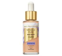 Max Factor Miracle Pure Skin Reset Serum Foundation 30-40 Fair to Light, 2-in-1 Serum Formula, Healthy Looking Skin, Medium Coverage, Satin Matte Finish, 2% Niacinamide, Dermatologically Tested