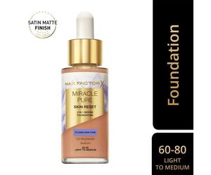 Max Factor Miracle Pure Skin Reset 2-in-1 Serum Foundation CHOOSE SHADE NEW