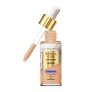 Max Factor Miracle Pure Skin Reset Serum Foundation 30-40 Fair to Light, 2-in-1 Serum Formula, Healthy Looking Skin, Medium Coverage, Satin Matte