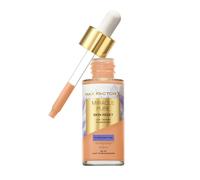 Max Factor Miracle Pure Skin Reset Serum Foundation, 50-70 Light To Medium Warm, 2-in-1 Serum Formula, Healthy Looking Skin, Medium Coverage, Satin Matte Finish, 2% Niacinamide, 30ml