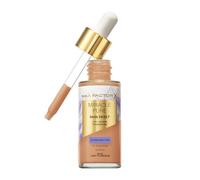 Max Factor Miracle Pure Skin Reset Serum Foundation 60-80 Light to Medium, 2-in-1 Serum Formula, Healthy Looking Skin, Medium Coverage, Satin Matte Finish, 2% Niacinamide, Dermatologically Tested