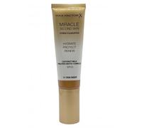 Max Factor Miracle Second Skin Foundation Hydrate Protect Renew SPF20 30ml Deep Tan #11 Max Factor