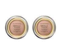 Max Factor Miracle Touch cream to liquid foundation, 11.5g (Pack of 2)