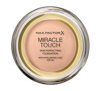 Max Factor Miracle Touch Foundation, New and Improved Formula, SPF 30 and Hyaluronic Acid, 35 Pearl Beige