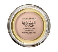 Max Factor Miracle Touch Foundation, New and Improved Formula, SPF 30 and Hyaluronic Acid, 38 Light Ivory