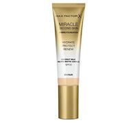 Max Factor Miracle Second Skin hydrating cream foundation SPF 20 shade 01 Fair 30 ml