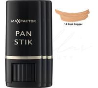 MAX FACTOR Pan Stik Full Coverage Foundation Stick - 14 Cool Copper PACK OF 3