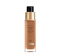 Max Factor Radiant Lift Liquid Pump Medium to Full Coverage Radiant Finish Foundation with SPF30 and Hyaluronic Acid, 100 Soft Sable, Dark Skin Tone, 30ml