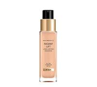 Max Factor Radiant Lift Liquid Pump Medium to Full Coverage Radiant Finish Foundation with SPF30 and Hyaluronic Acid, 047 Nude, Medium Skin Tone, 30ml