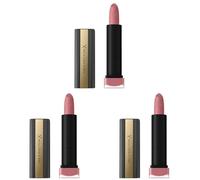 Max Factor Velvet Mattes Lipstick, Infused with Oils and Butters, 5 Nude, 3.5 g (Pack of 3)
