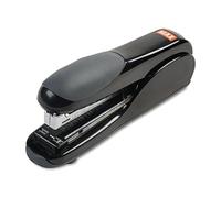 Max Flat-Clinch Black Standard Stapler with 30 Sheet Capacity (HD-50DFBK)
