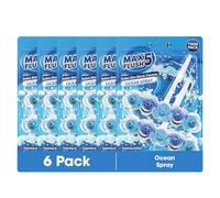 Max Flush 5 Ocean Spray Toilet Rim Block Cleaner (6 x Twin Pack)
