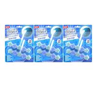 Max Flush 5 Ocean Spray Toilet Rim Block Cleaner (Twin Pack) (Pack Of 3)