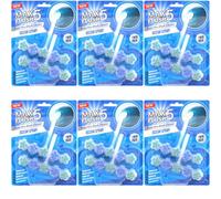 Max Flush 5 Ocean Spray Toilet Rim Block Cleaner (Twin Pack) (Pack Of 6)