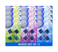 Max Flush In-Cistern Toilet Cleaner Cubes Mix (A) 12 Pack - 4 x 50g Each - 2.4kg Total