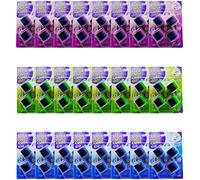 Max Flush In-Cistern Toilet Cube, Lavender, Forest, Ocean Scents, 24 Packs of 4 x 50g (Mix)