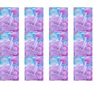 Max Flush Lavender Toilet Rim Block Cleaner (Twin Pack) (Pack Of 12)