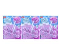 Max Flush Lavender Toilet Rim Block Cleaner (Twin Pack) (Pack Of 3)
