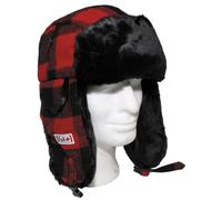 Max Fuchs Men's Fur Hat Lumberjack Red/Black XL