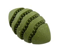 Max Fusion Made with Nike Grind Spiro Football Dog Toy, Tough & Durable Interactive Rubber Chew Toys, Arlee Home & Pet