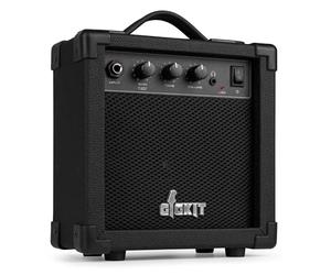 Max GIGKit 20W practice guitar amplifier - compact mini electric combo amp with adjustable gain, overdrive, headphone out - beginner and travel-friendly for guitar, bass, jam sessions, lessons