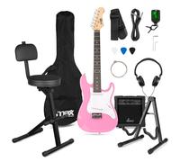 MAX GigKit 3/4 Junior Electric Guitar Package with Stool & Stand - Pin