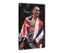 Max Holloway 1 Canvas Poster Wall Art Decor Print Picture Paintings for Living Room Bedroom Decoration Frame-style 20x30inch(50x75cm)