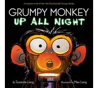 Max Lang Grumpy Monkey Up All Night Hardback Book Max Lang Multicolor
